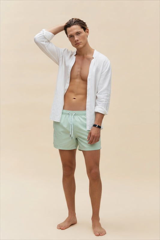 Linen Shirt Men - Off White