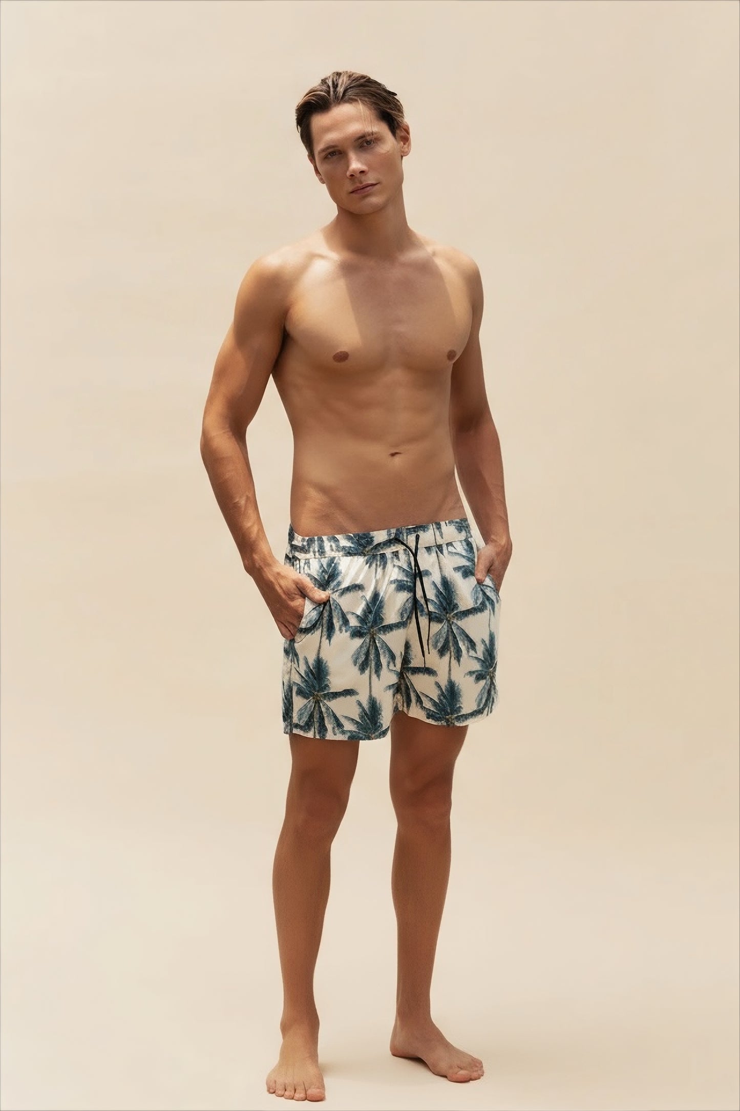 Swim Trunks - Wild Palm