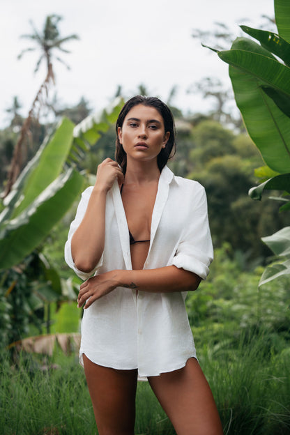 Linen Shirt Women - Off White